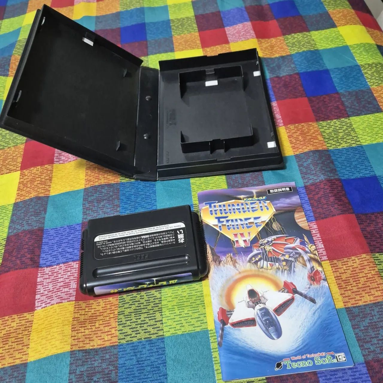 Thunder force 4 Mega Drive Japonês  - Foto 3