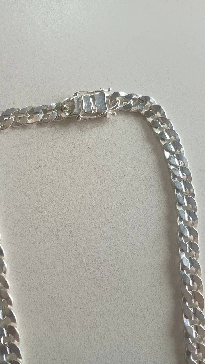 Cordão de prata 950,cm 70cm, peso 57.2 gramas  - Foto 2