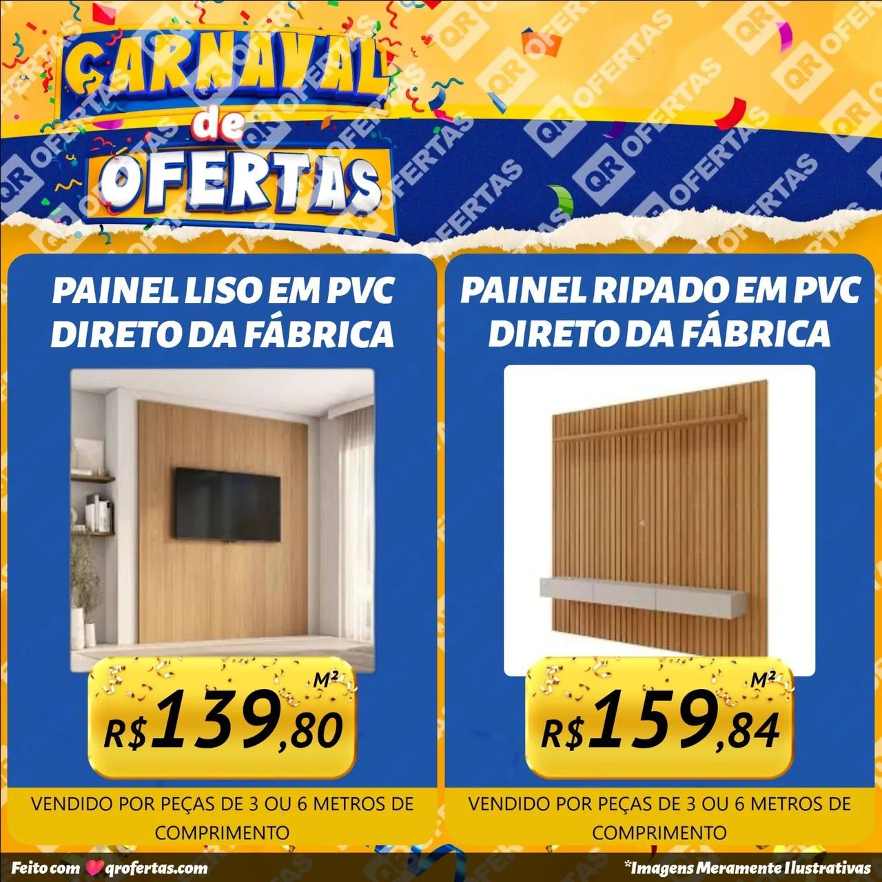 Painéis em pvc lisos e ripados direto da fábrica 