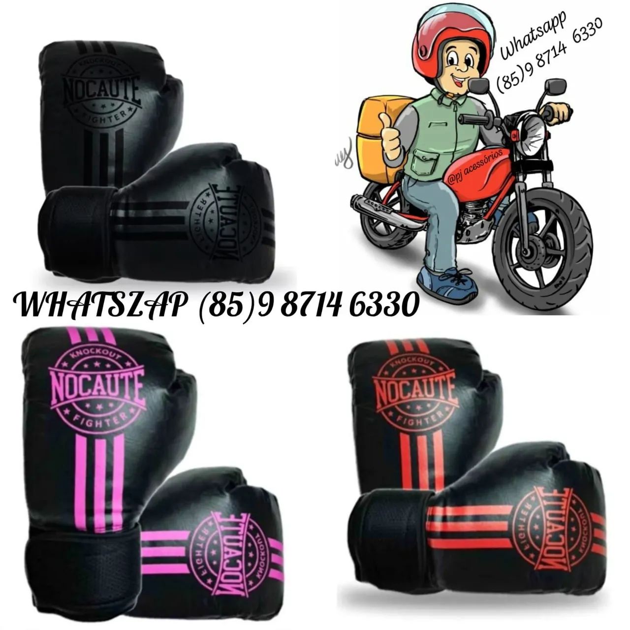 par luvas profissional boxe UFC MMA. entrega grátis 