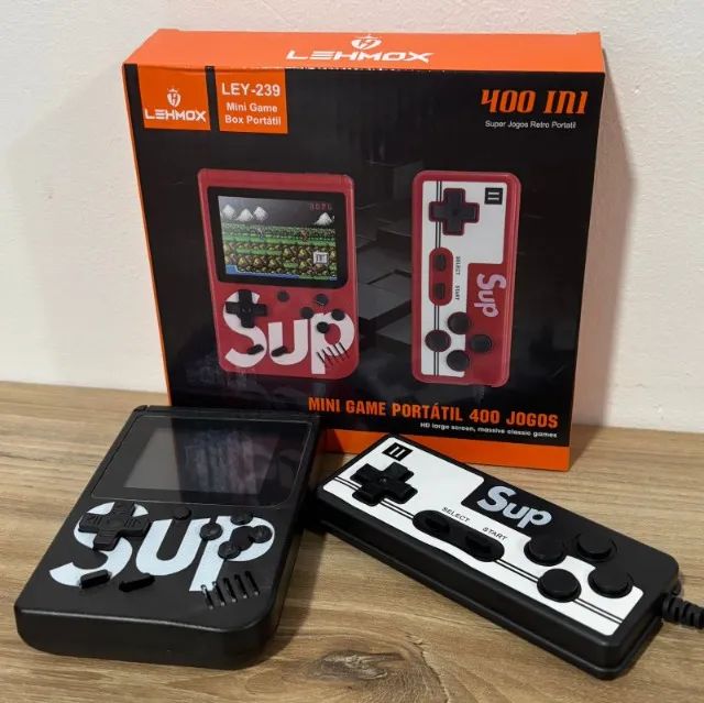 GAME SUP 400 JOGOS COM 2 CONTROLES