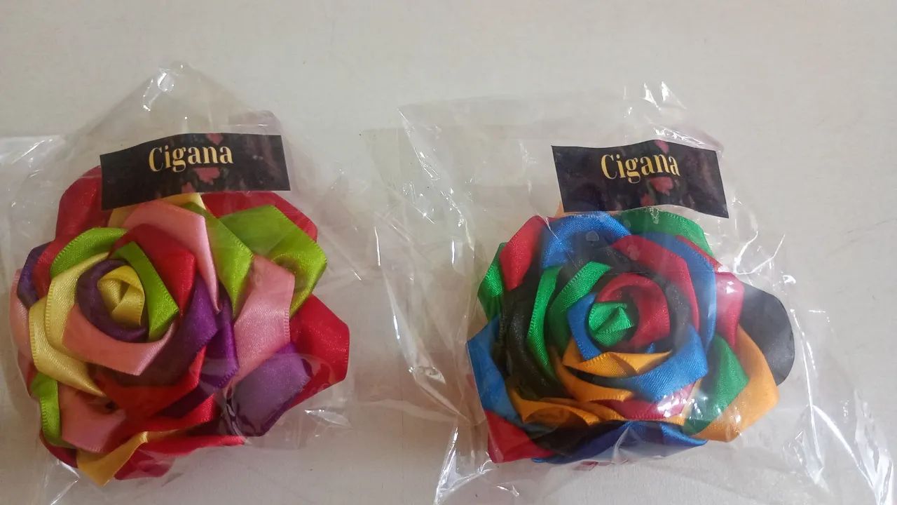 Presilhas de cabelo de rosas eternas  - Foto 5