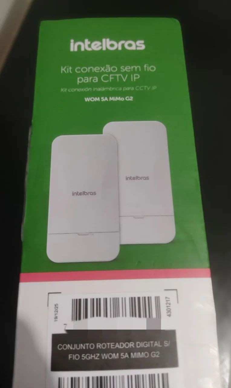 Kit 2 Roteador Wireless 5ghz Wom 5a Mimo Configurado 12dbi - Foto 2