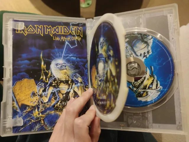 Iron Maiden DVD Live after death DUPLO - Foto 2