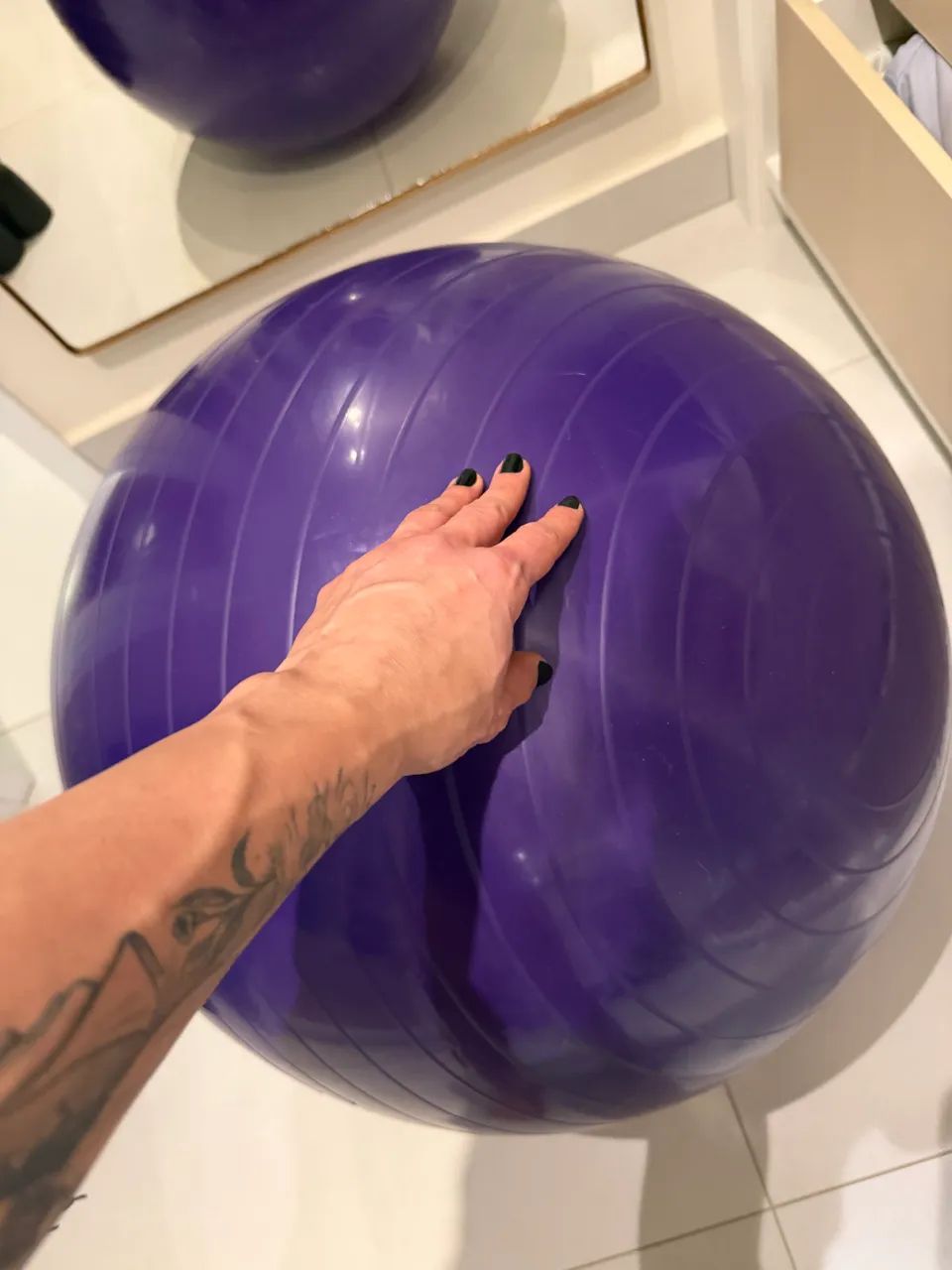 Bola pilates nova sem uso  - Foto 2
