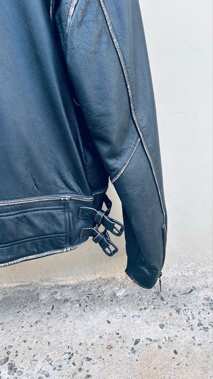 Jaqueta de couro legítimo  - Foto 2