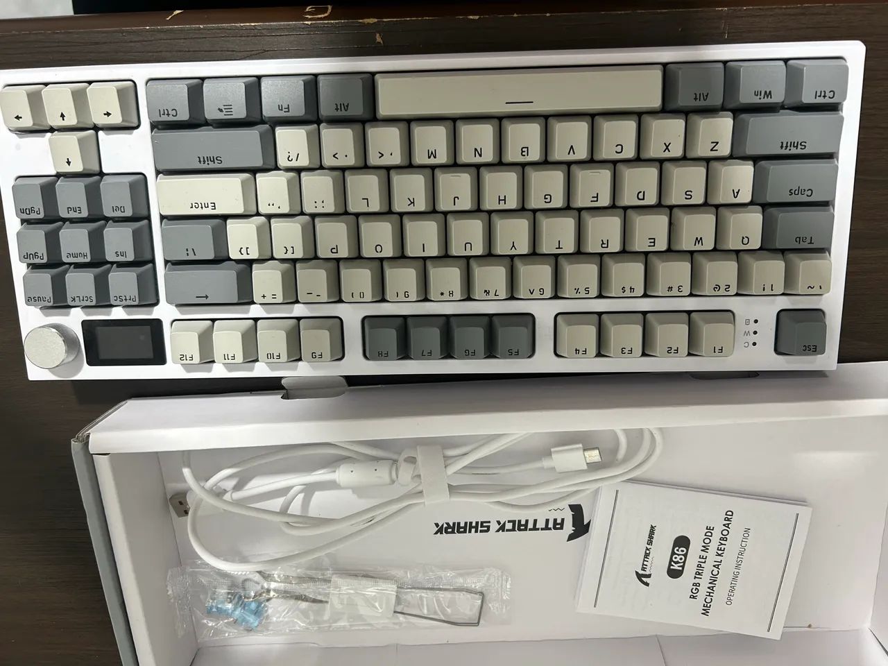 Teclado Attack Shark K86 - Foto 3