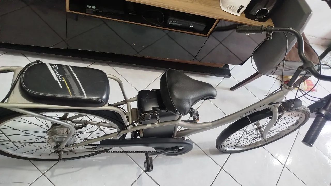 Bicicleta elétrica e-club 48V aro 26 - Foto 5