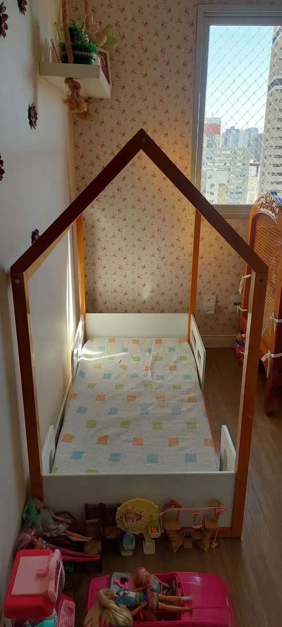 Mini cama Motessoriana com colchão  - Foto 4