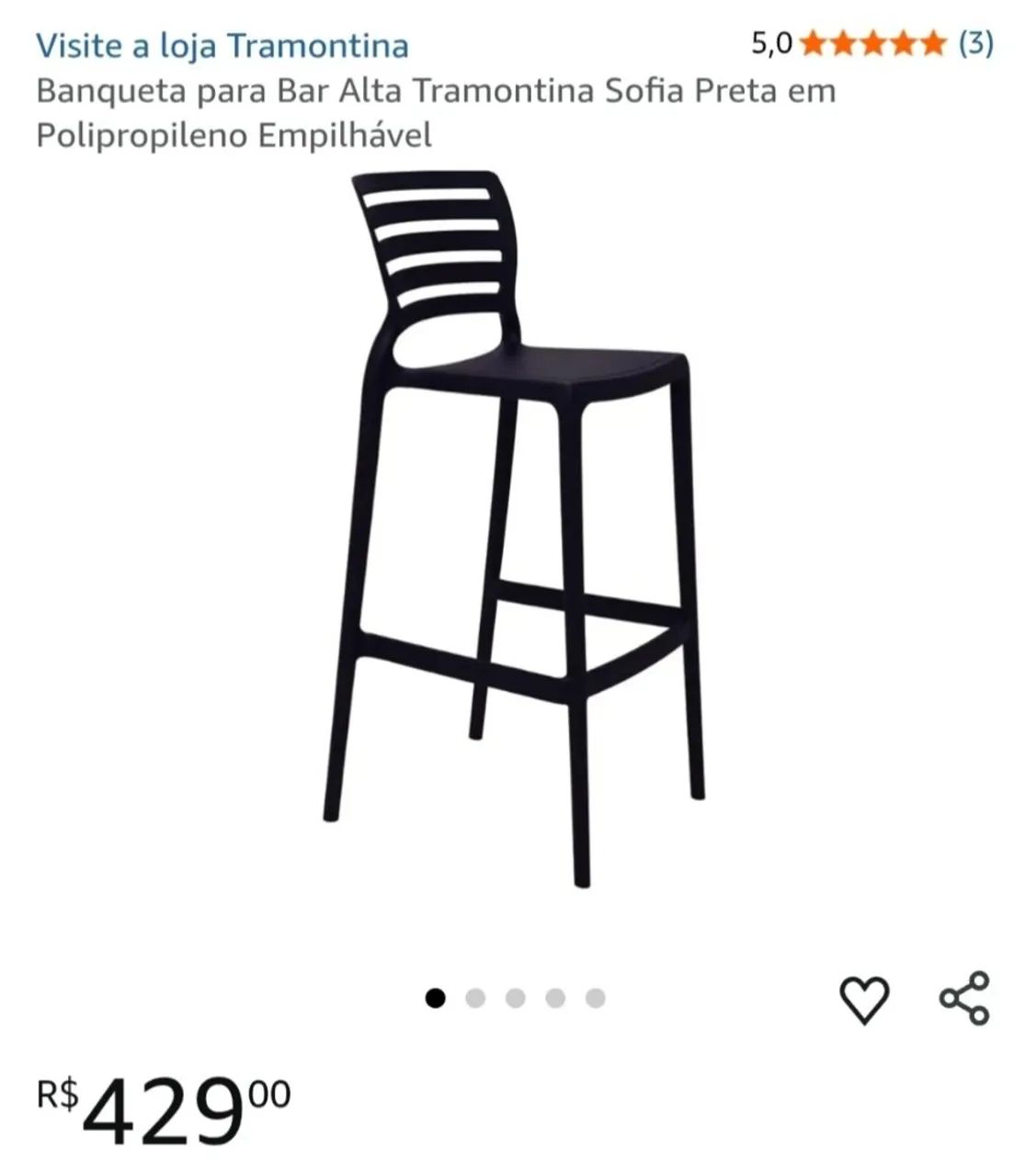 MESA e BANQUETAS (TRAMONTINA)  - Foto 4