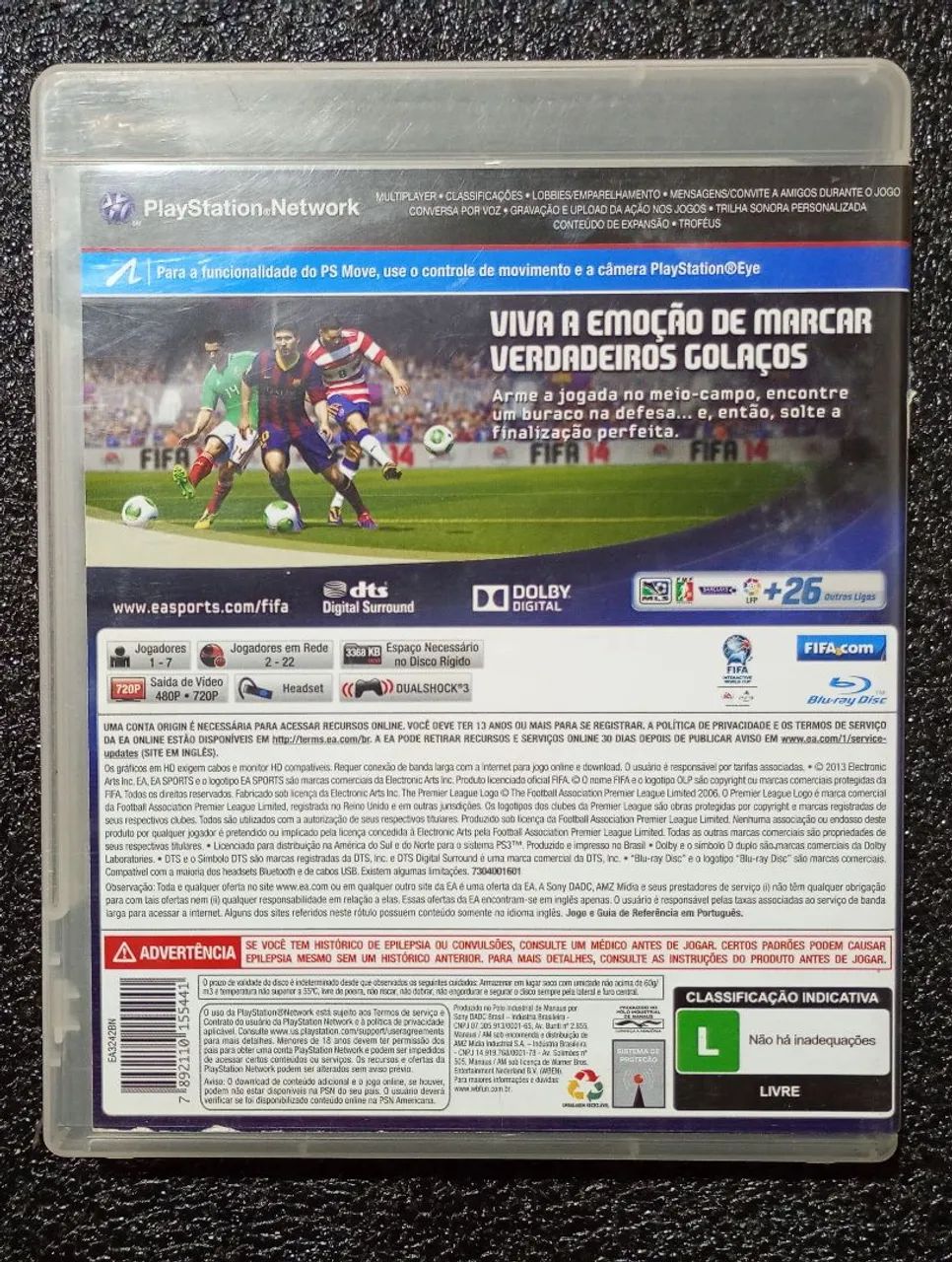 Fifa 14 ps3 usado  - Foto 4