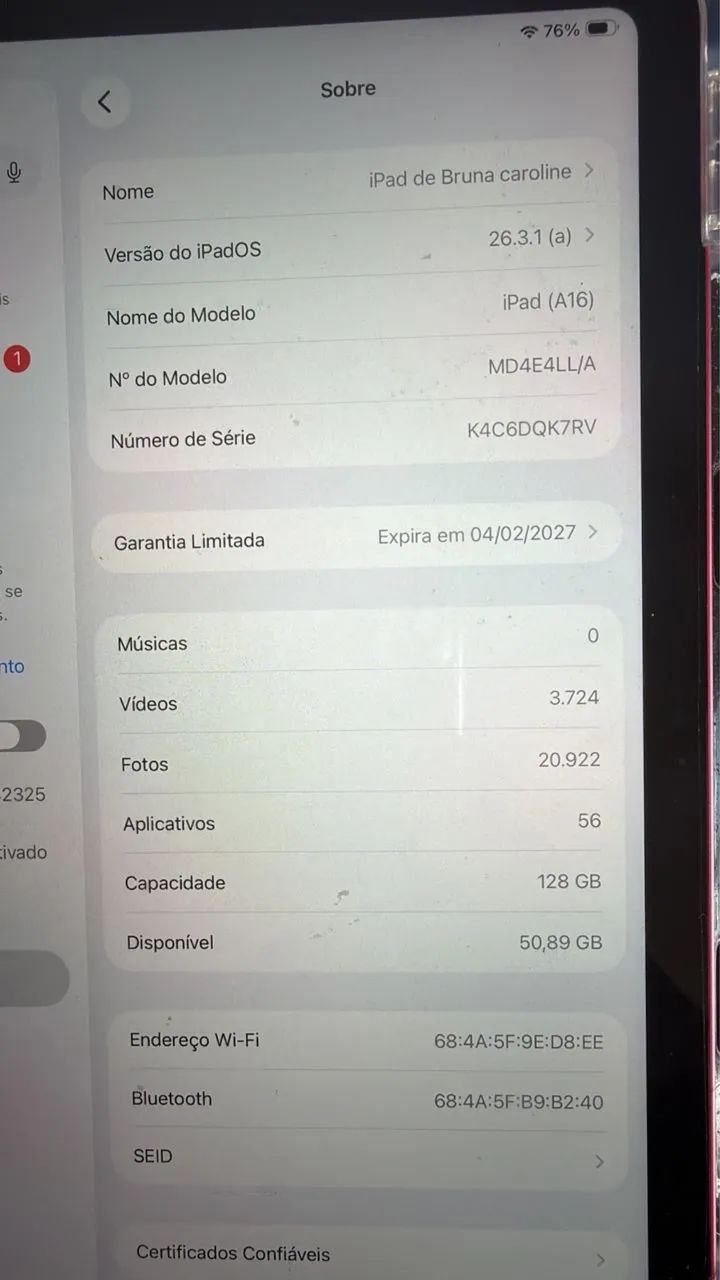Vendo iPad 11 geração - Foto 3