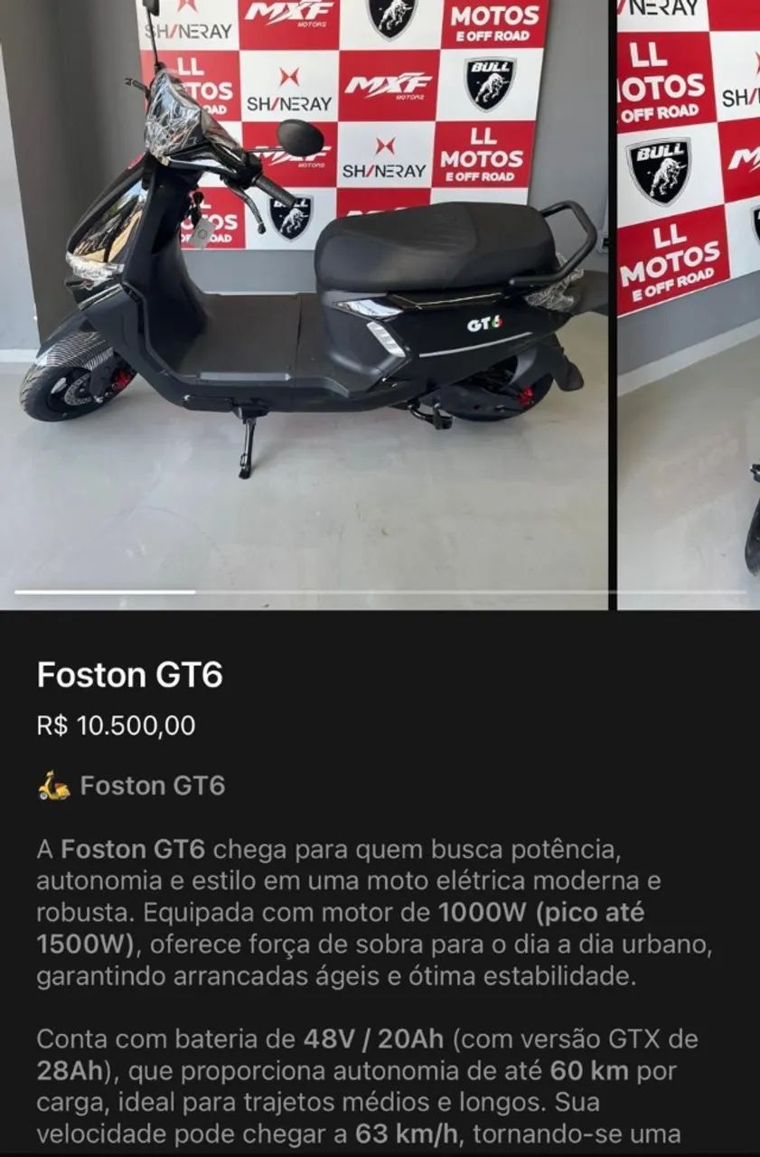 BICICLETA ELETRICA FOSTON GT6 - Foto 3