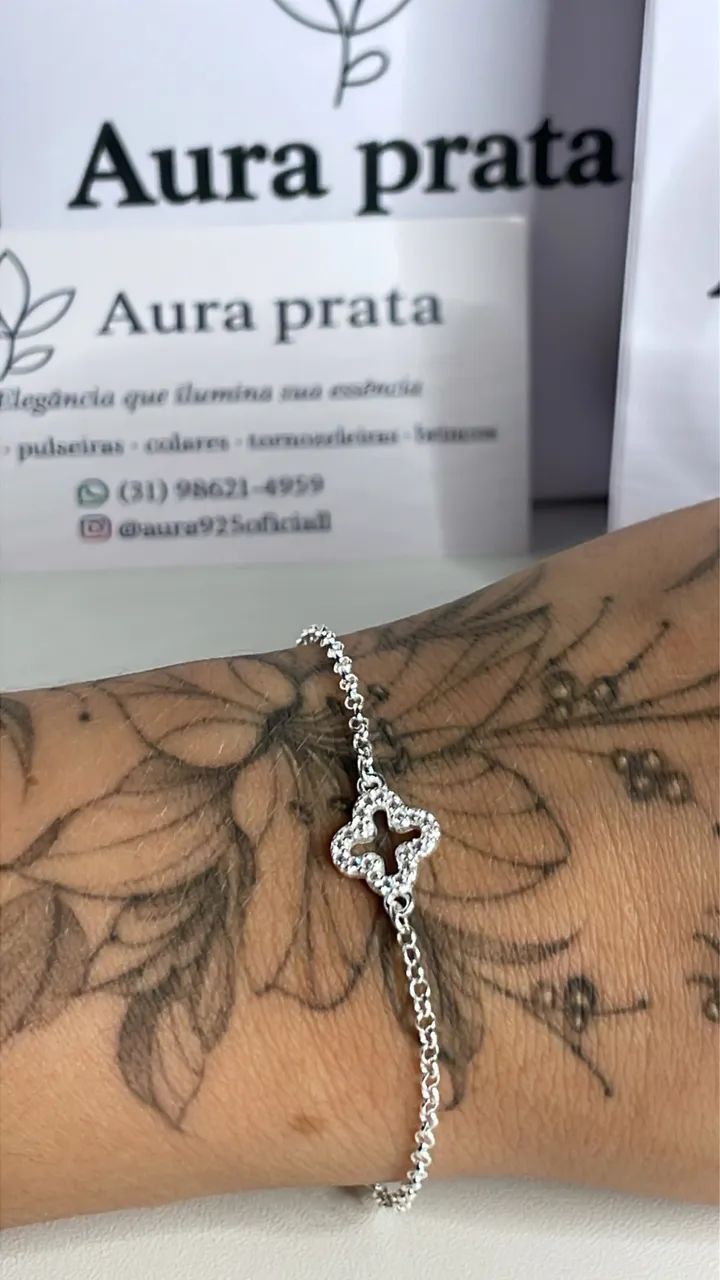 Kit pulseira Prata 925 legítima  - Foto 2