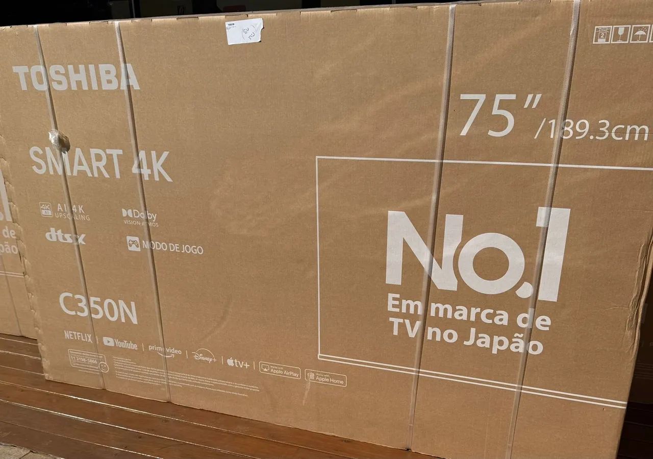 Tv 75 Toshiba lacrada - TVs - Jardim Ana Eliza, Cambé 1475577855 | OLX
