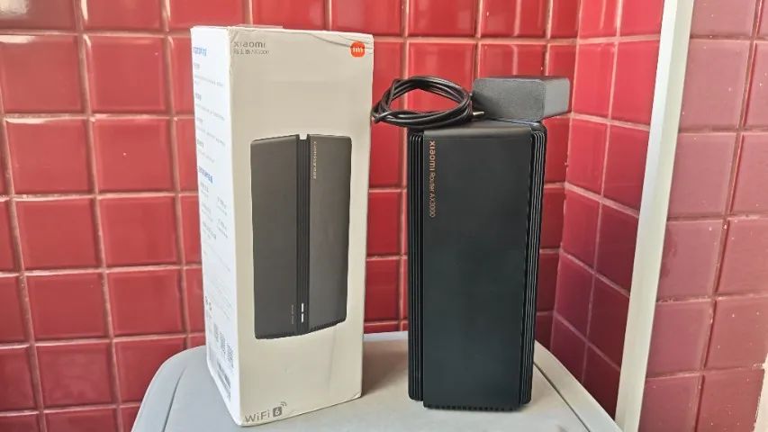 Roteador Xiaomi AX3000 Wi-Fi 6 Mesh -  Impecável - Foto 4