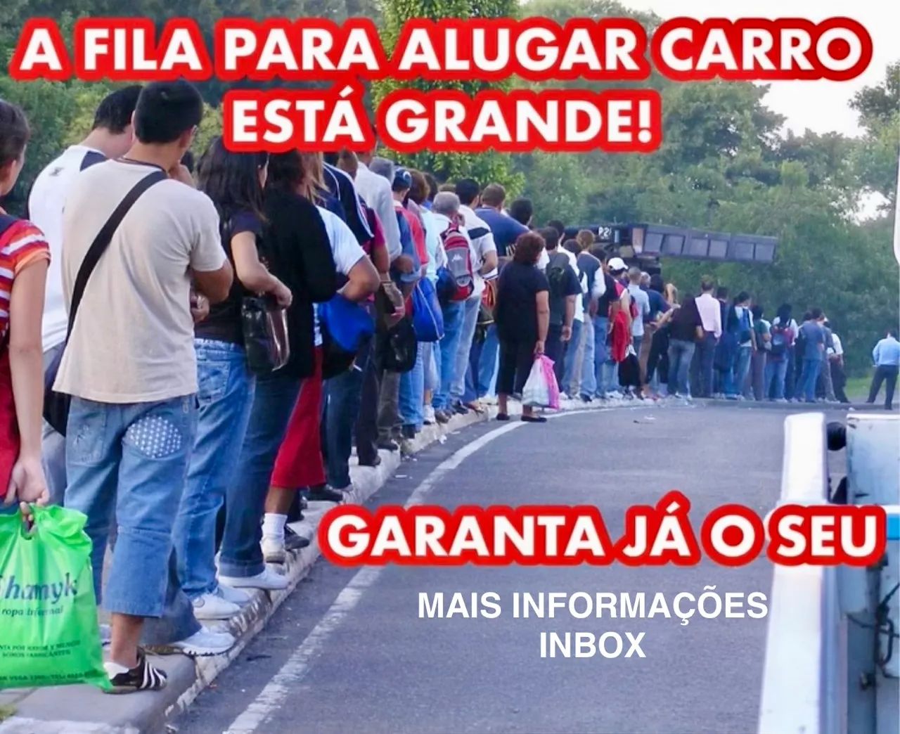Aluguel de carro sem CAUÇÃO! Essa é sua grande chance!