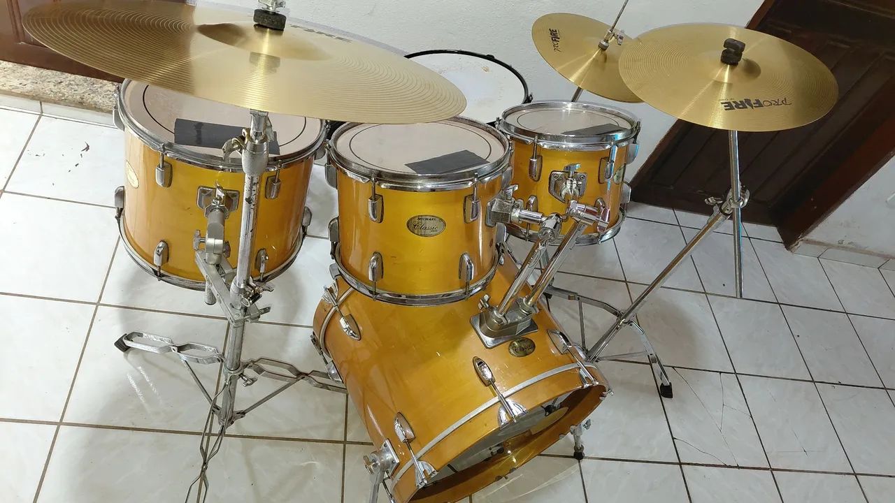 Bateria Acústica Completa