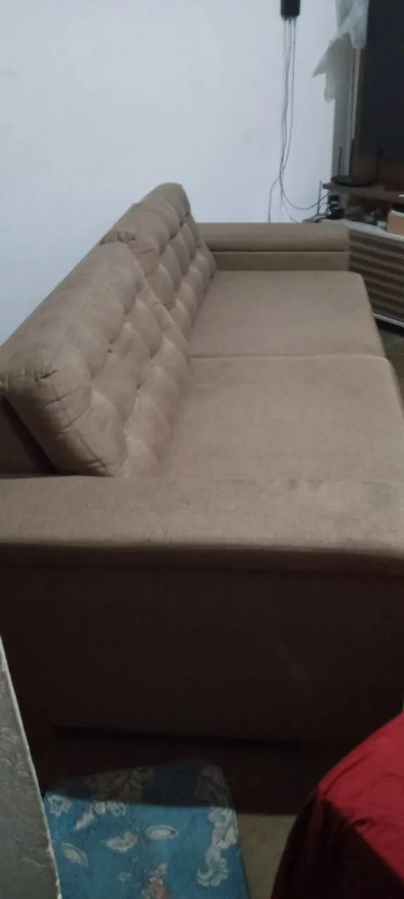 Vendo sofá retrátil semi-novo  - Foto 5