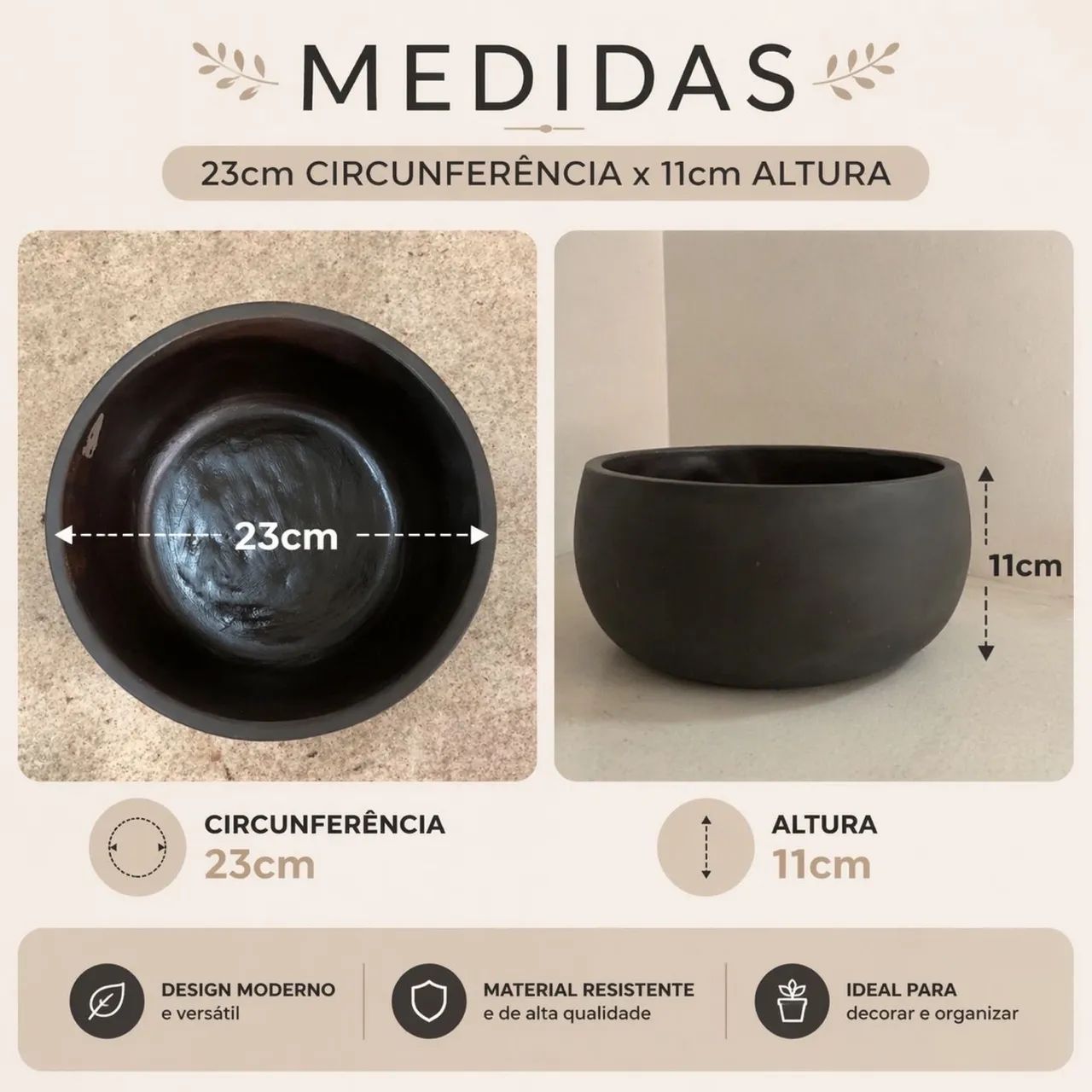 Centro de Mesa/Fruteira/Cachepot - Foto 2
