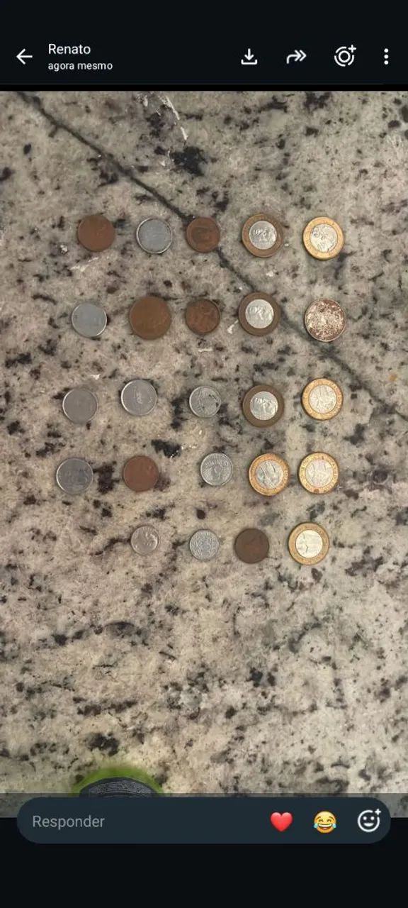 Moedas colecionar