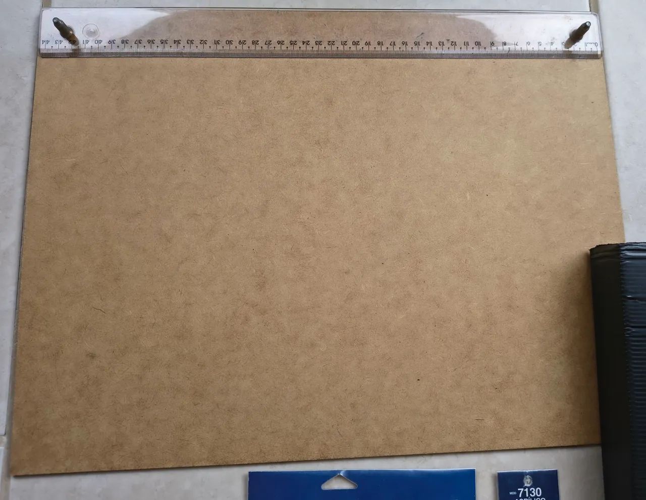 Kit de Desenho Técnico Trident - Prancheta + Compasso + Réguas - Foto 4