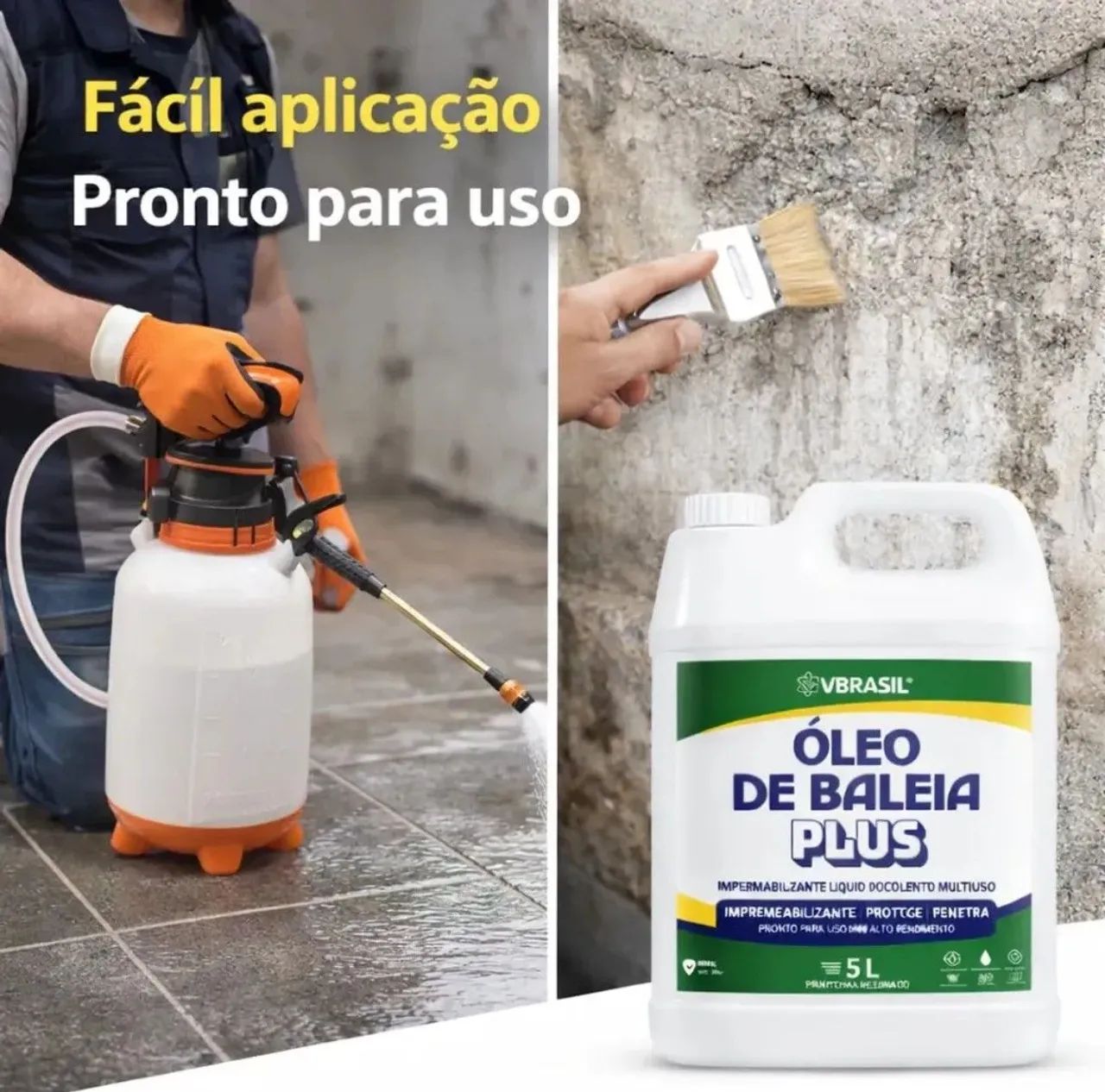 Impermeabilizante Óleo de Baleia Vbrasil Original  - Foto 4