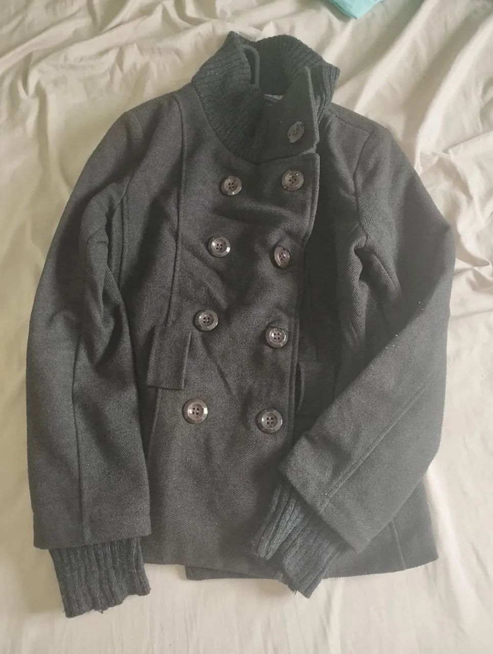 Casaco cinza feminino 