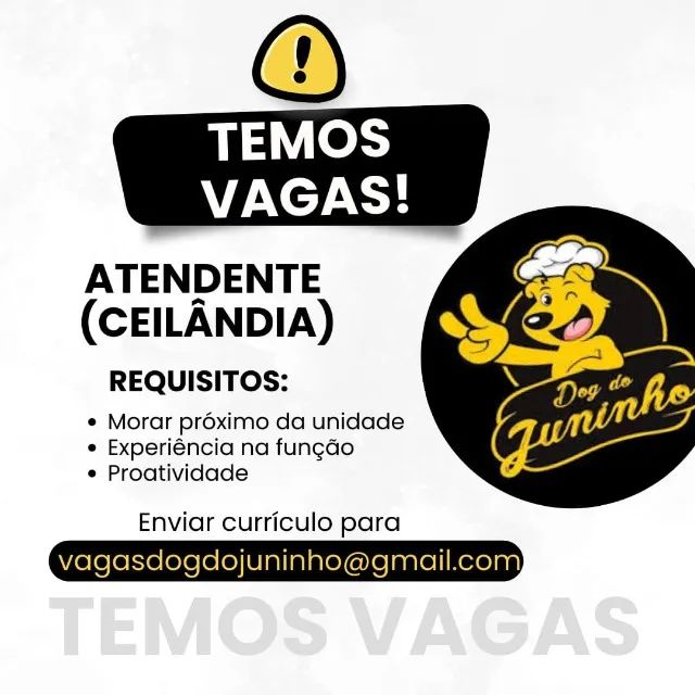 ATENDENTE - COZINHA 5X2