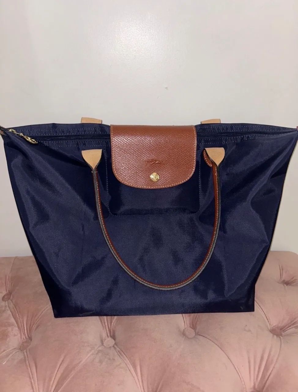 Bolsa longchamp azul