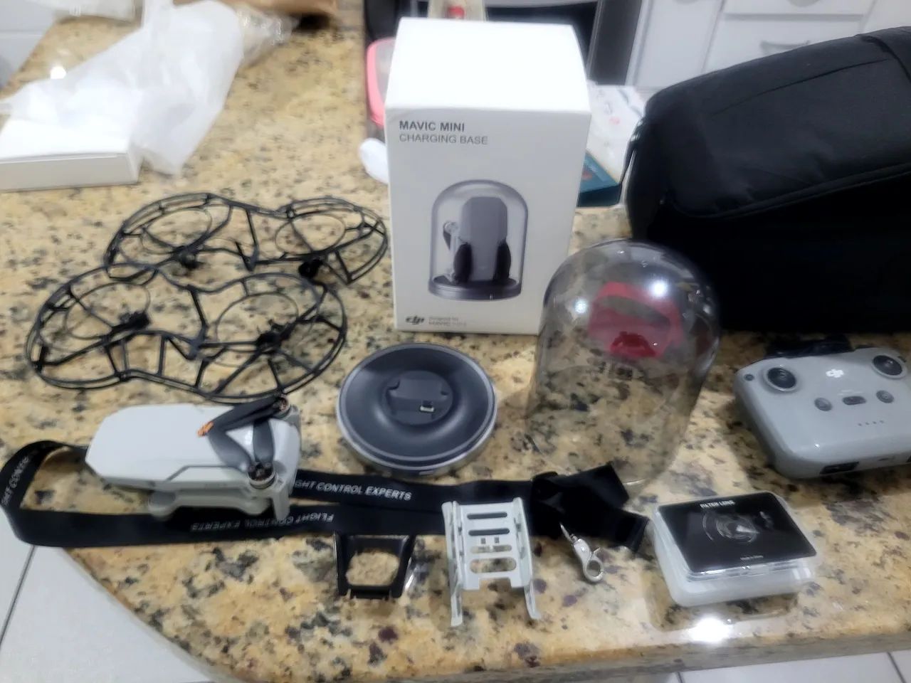 DRONE DJI MINI 2 4K COMPLETO COM VARIOS ACESSÓRIOS DUAS BATERIAS - Foto 2
