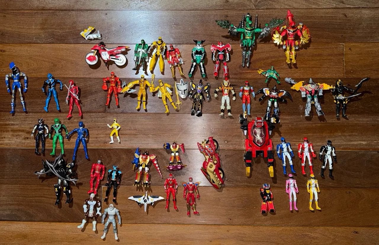 Lote power rangers antigo
