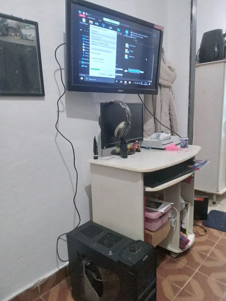 Monitor + Pc GTX 750 computador bom - Foto 3
