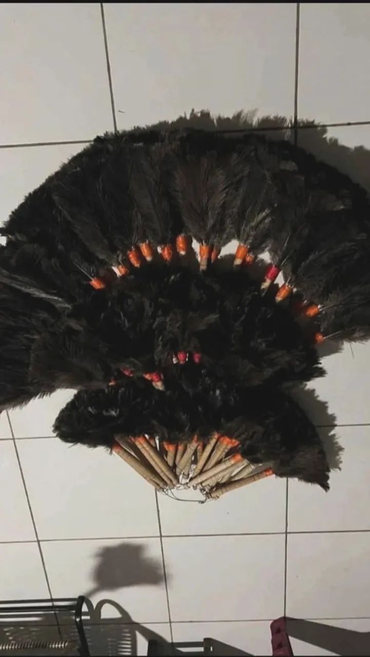 Espanador de pena de avestruz  - Foto 6