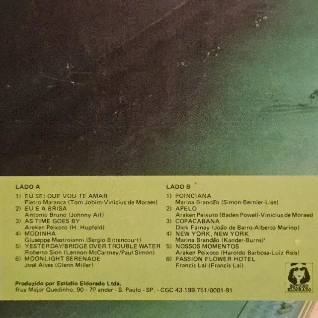 lp vinil "suave cair da tarde" (1988) - Foto 3