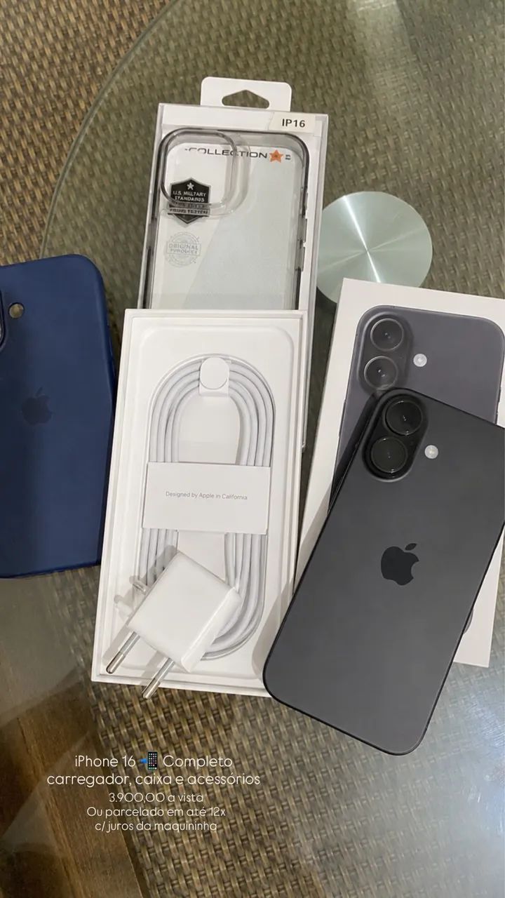 iPhone 16 bateria 97% NOVÍSSIMO 
