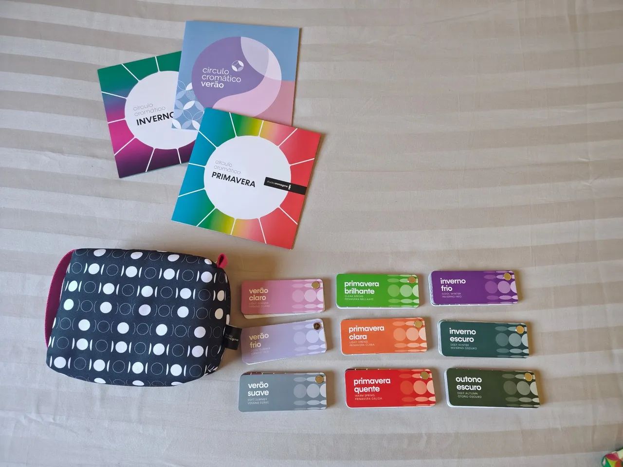 Kit cartelinhas coloração pessoal  - Foto 2
