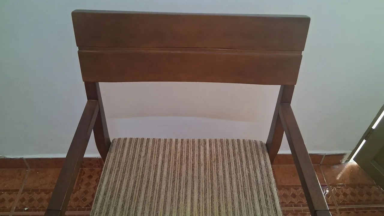  Cadeira de braços estilo vintage - Foto 2