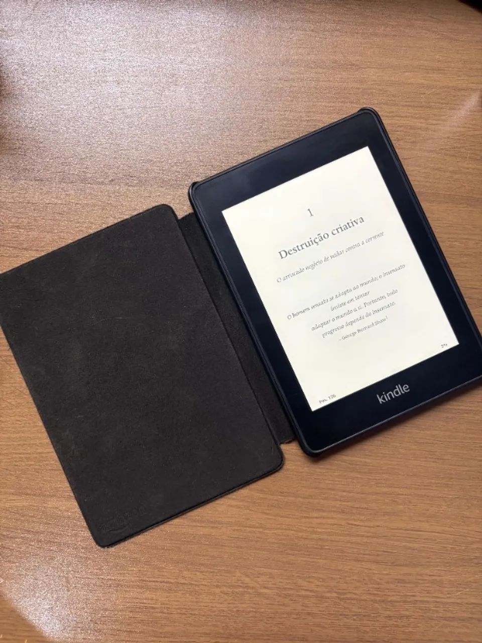 Kindle Paperwhite 10ª geração | 8 GB + capa original Amazon - Foto 2