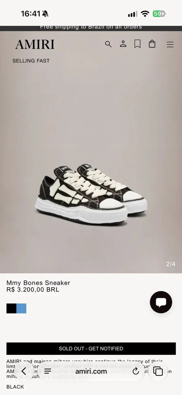 tenis MMY Bones Sneaker - Foto 4