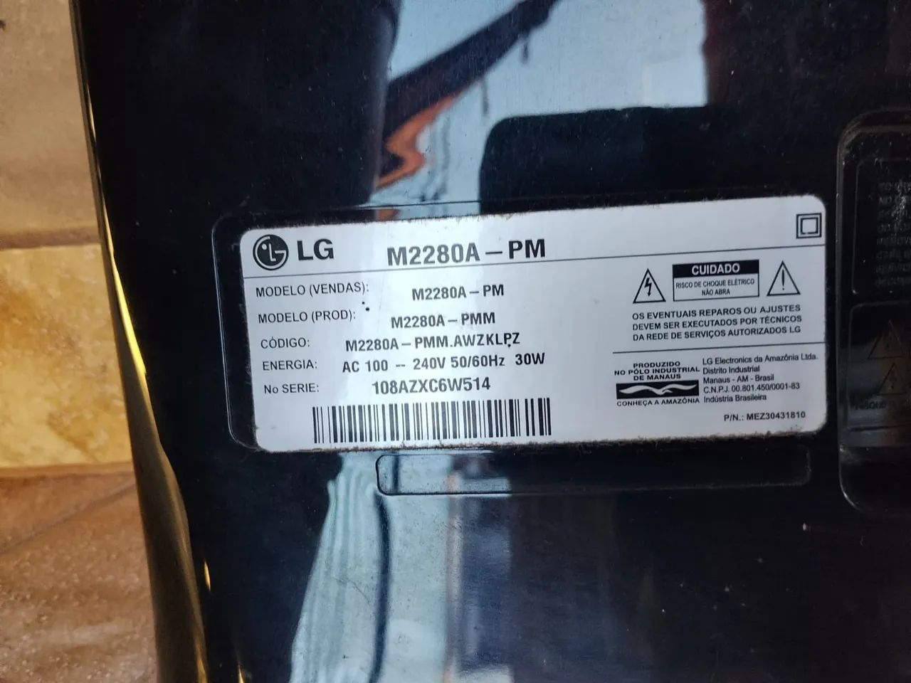 Televisão/Monitor LG - 22 Polegadas - Foto 4