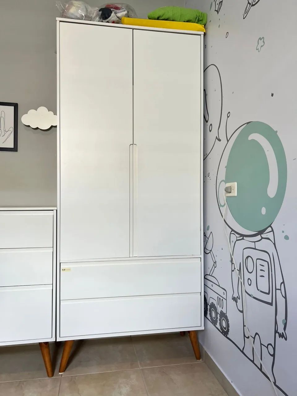 Kit cômoda + armário  - Foto 2