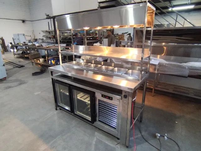 Condimentadora inox refrigerada gastronômica SS - Foto 2
