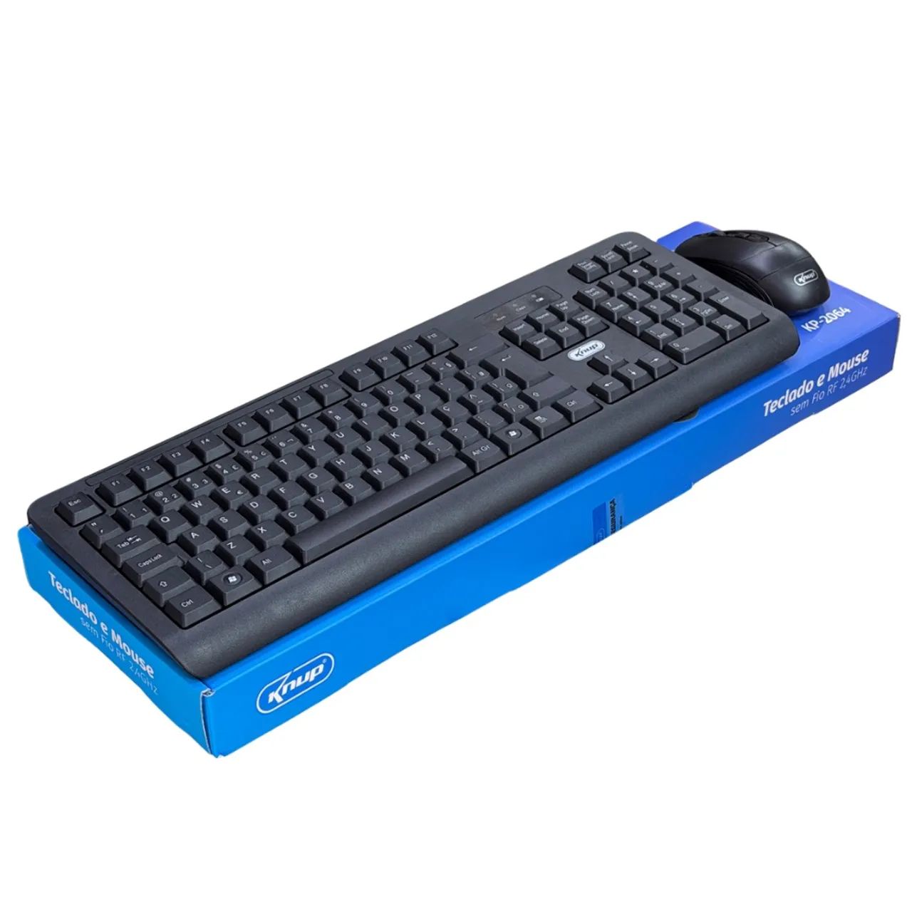 TELCADO E MOUSE SEM FIO NOVO KNUP