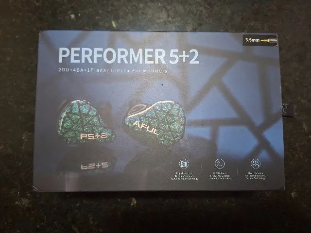 Fone de ouvido - IEM AFUL PERFORMER 5+2(P7) 3.5mm - Fones de