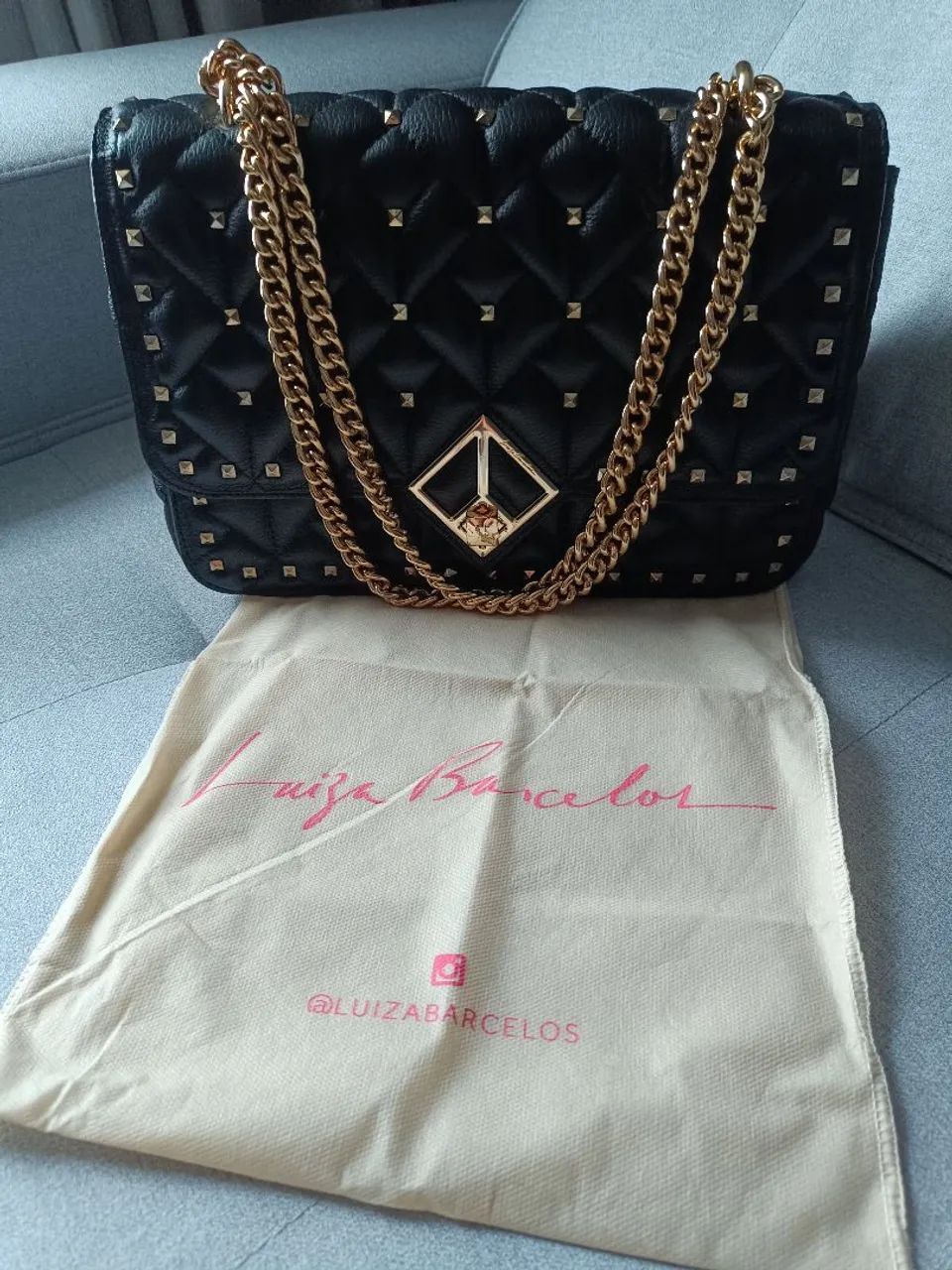 Bolsa Luiza Barcelos original grande  - Foto 5