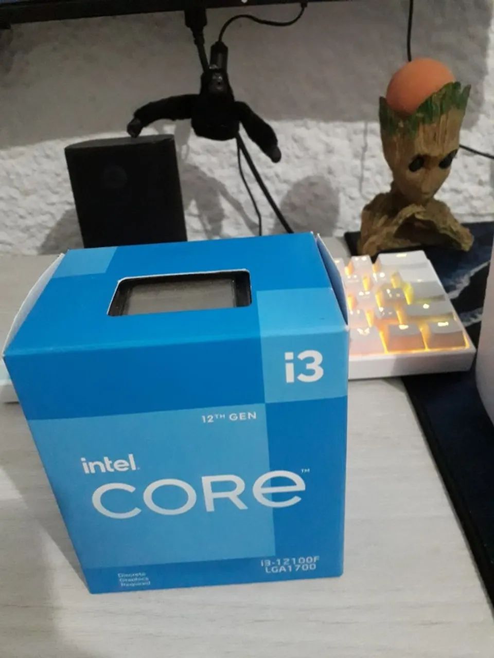Processador Intel Core i3-12100F, 3.3GHz (4.3GHz Max Turbo), Cache