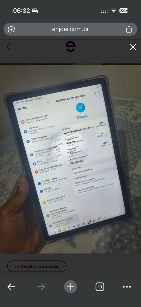 Tablet Samsung s9 Fe - Foto 4