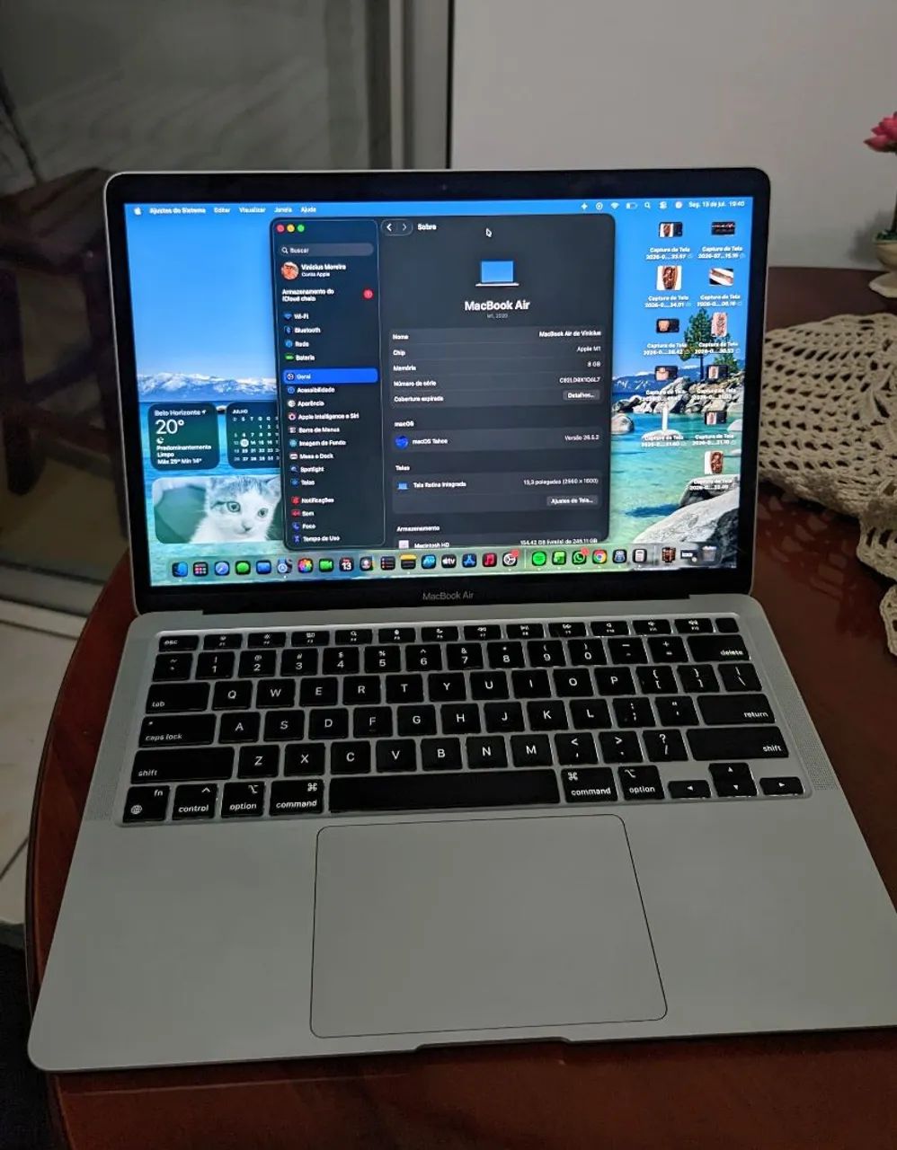 Macbook Air M1 (troco PC)