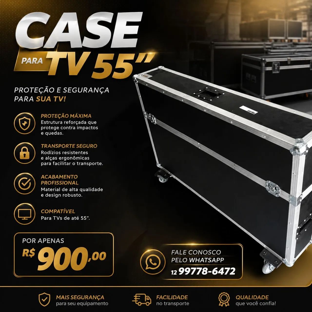 Case para TV 55 